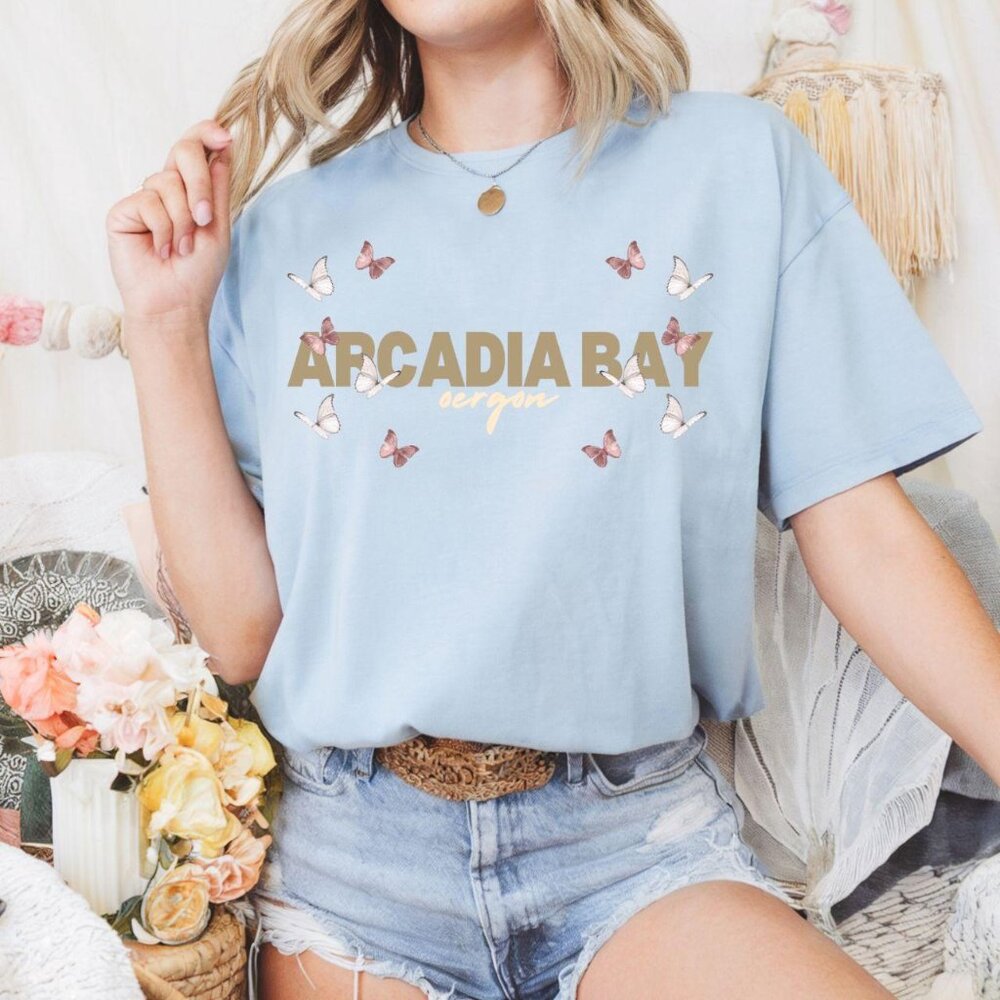 Arcadia Bay Shirt | Butterfly Graphic Tee
